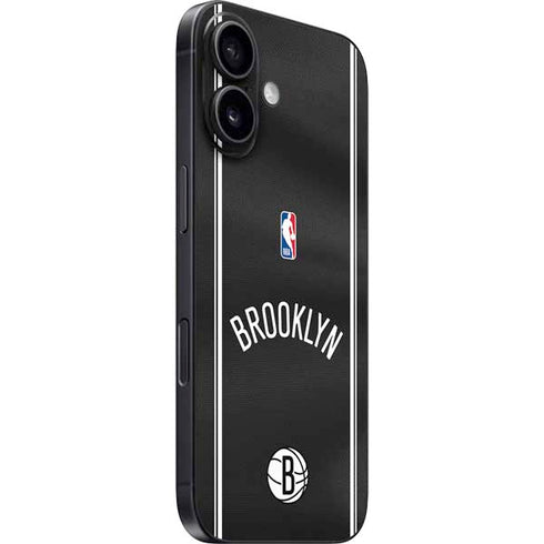 NBA Brooklyn Nets Jersey iPhone 16 Plus Skin